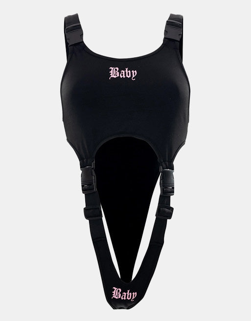 Baby Sexy Bodysuit Black, XS - Streetwear Bodysuit - Slick Street