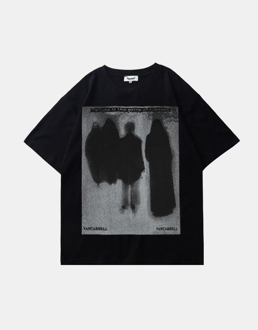 Dark Shadow T-Shirt Black, XS - Streetwear T-Shirt - Slick Street