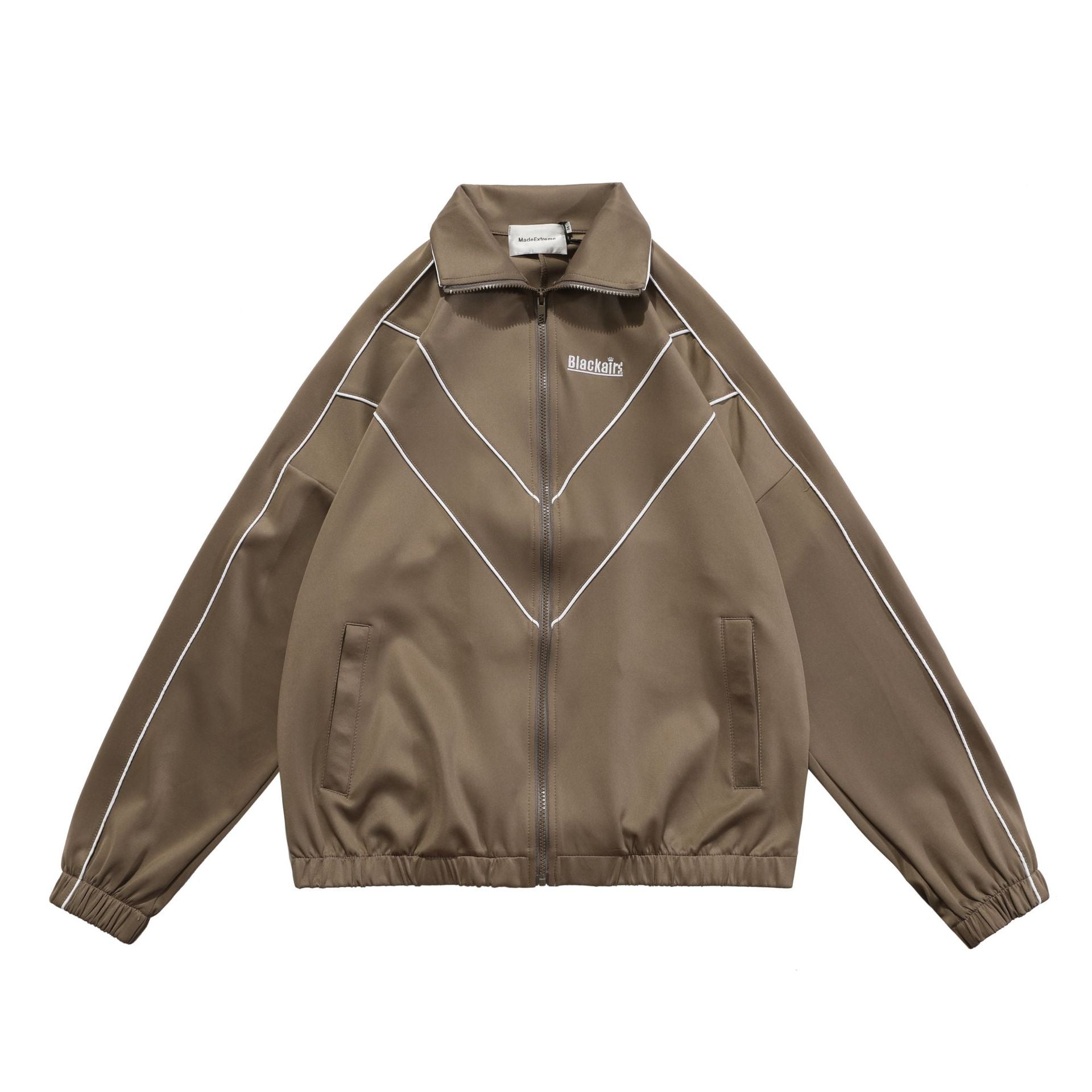 BlackAir VB1 Track Jacket Brown, XS - Streetwear Jacket - Slick Street