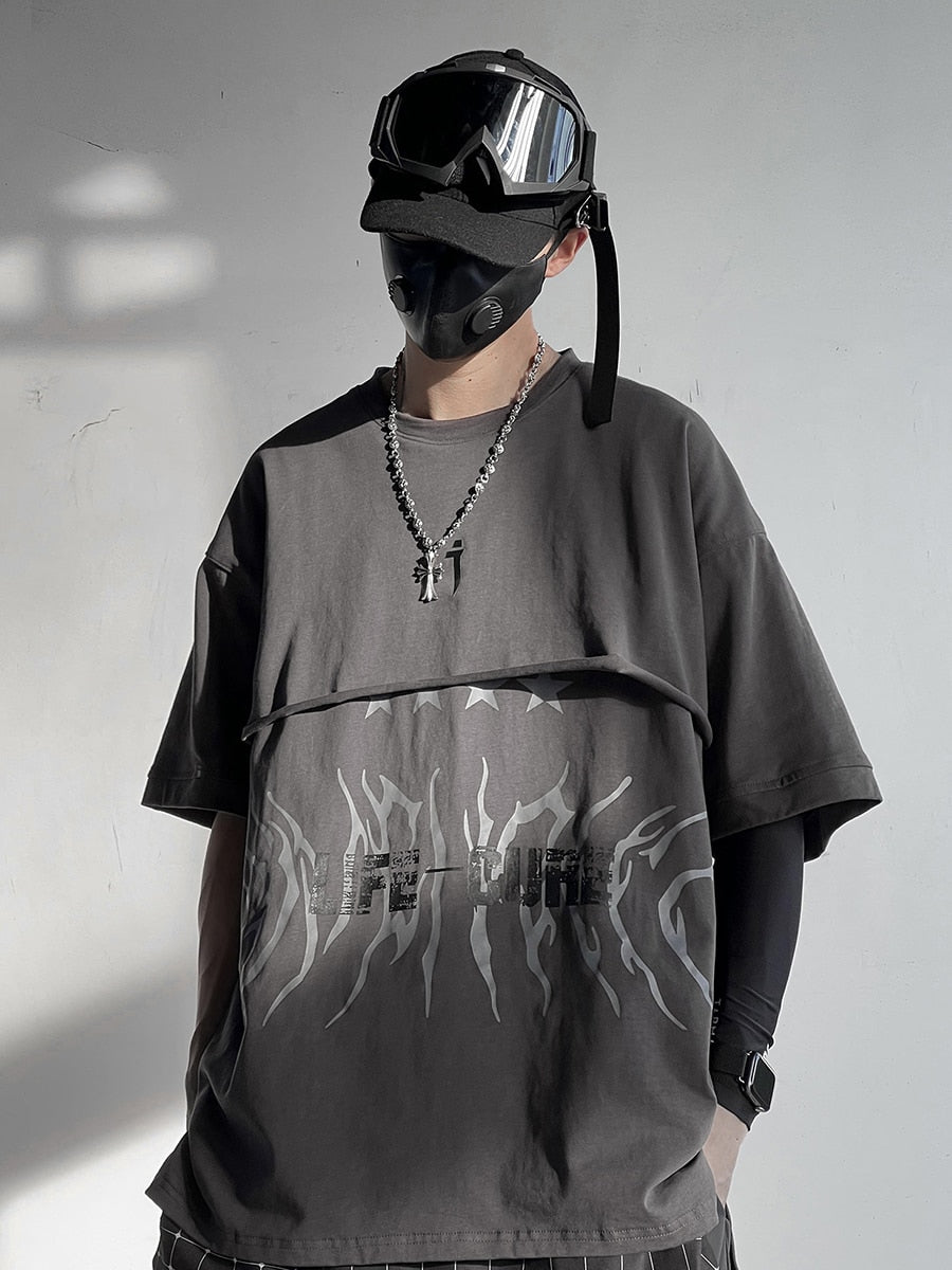 LIFE CURE T-Shirt ,  - Streetwear T-Shirts - Slick Street
