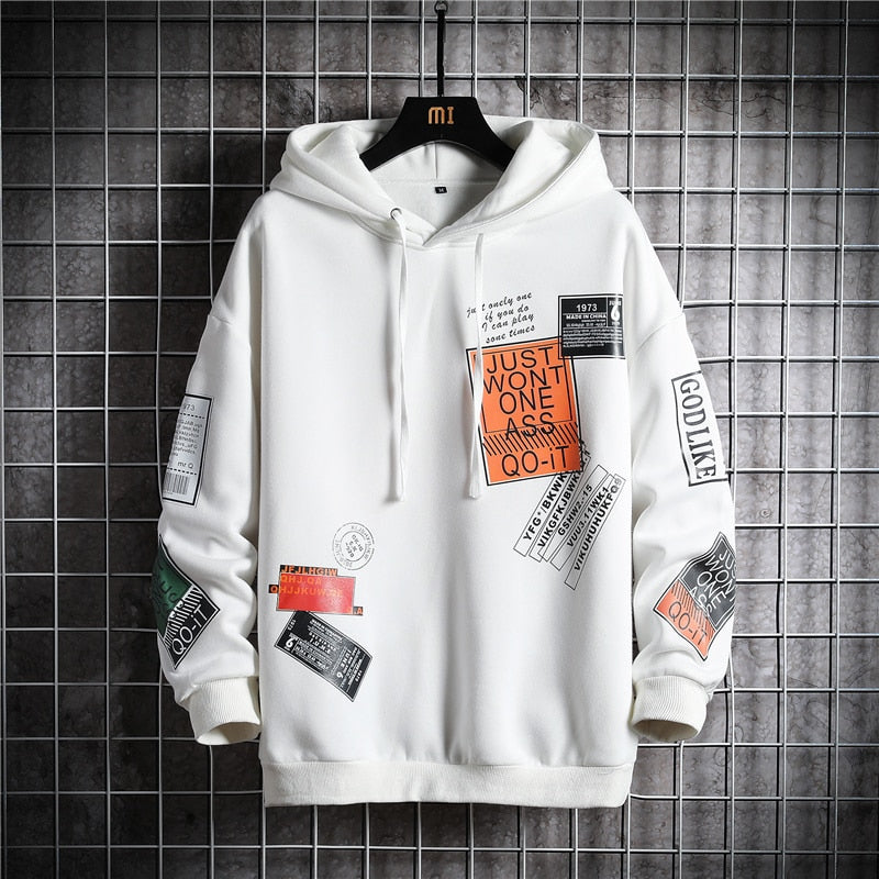 JWO Design Hoodie White, XS - Streetwear Hoodie - Slick Street