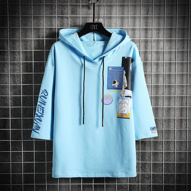 Lace's Style X Hoodie Blue, XS - Streetwear Hoodie - Slick Street