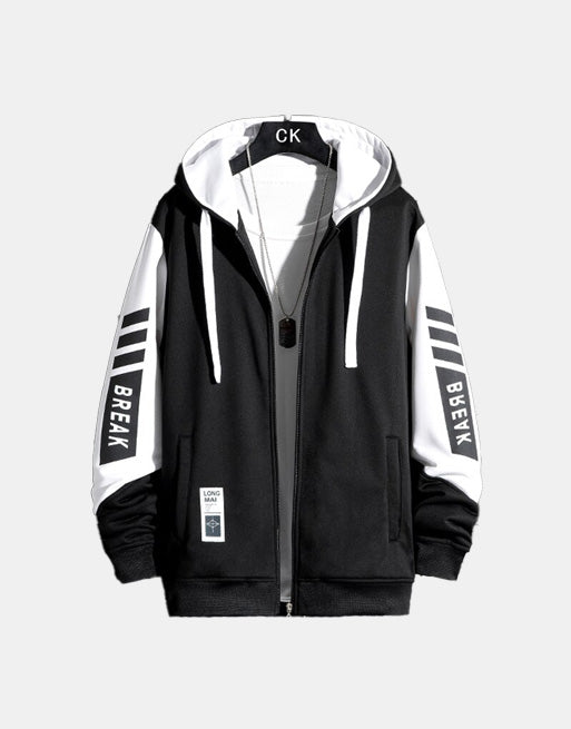 Break Raglan Sleeve Hoodie ,  - Streetwear Hoodie - Slick Street