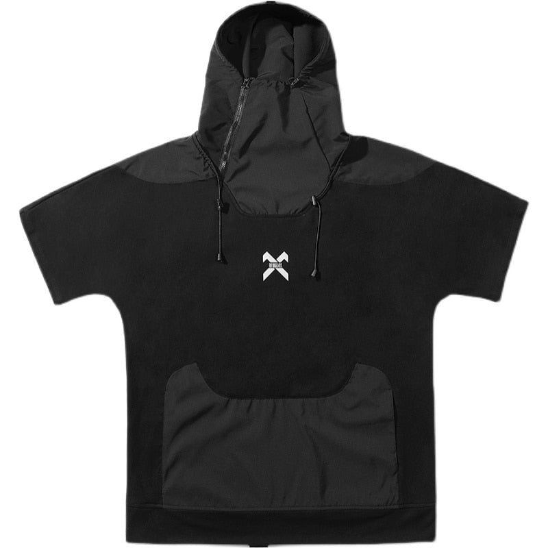 X Hooded T-Shirt ,  - Streetwear Tee - Slick Street