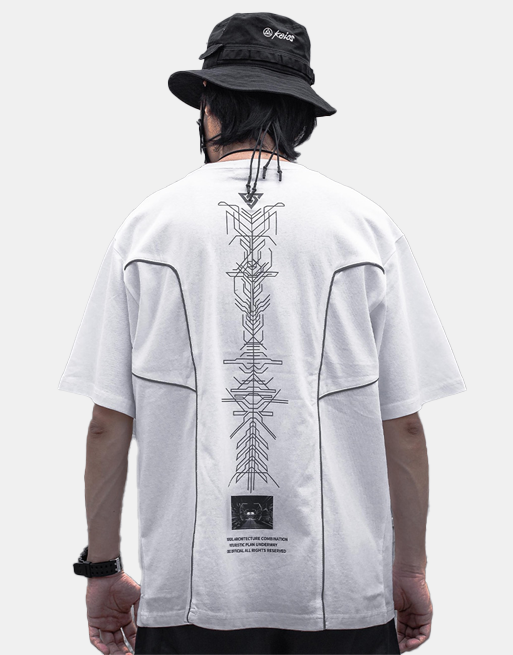 Croxx T-Shirt White, XS - Streetwear Tee - Slick Street
