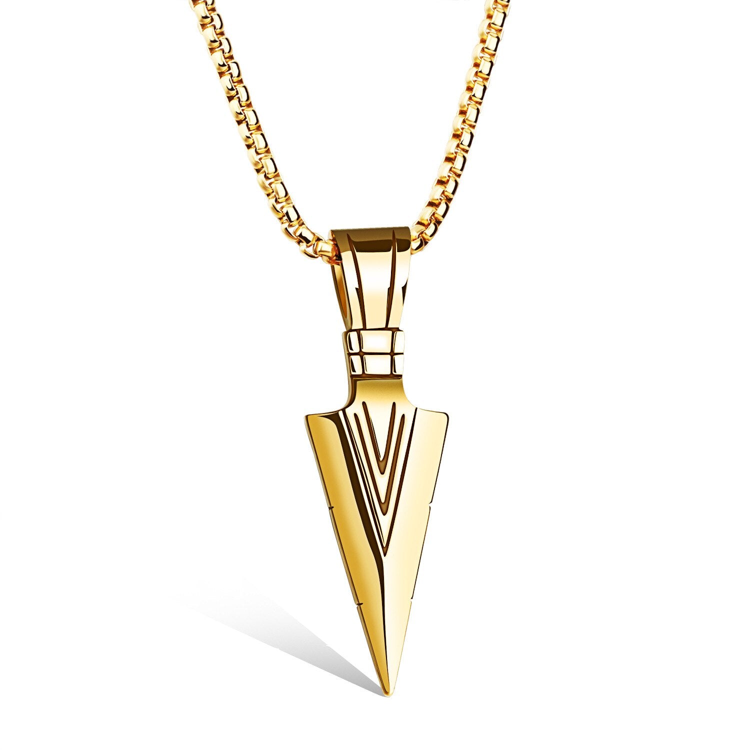 Spear Point Necklace ,  - Streetwear Jewellery - Slick Street