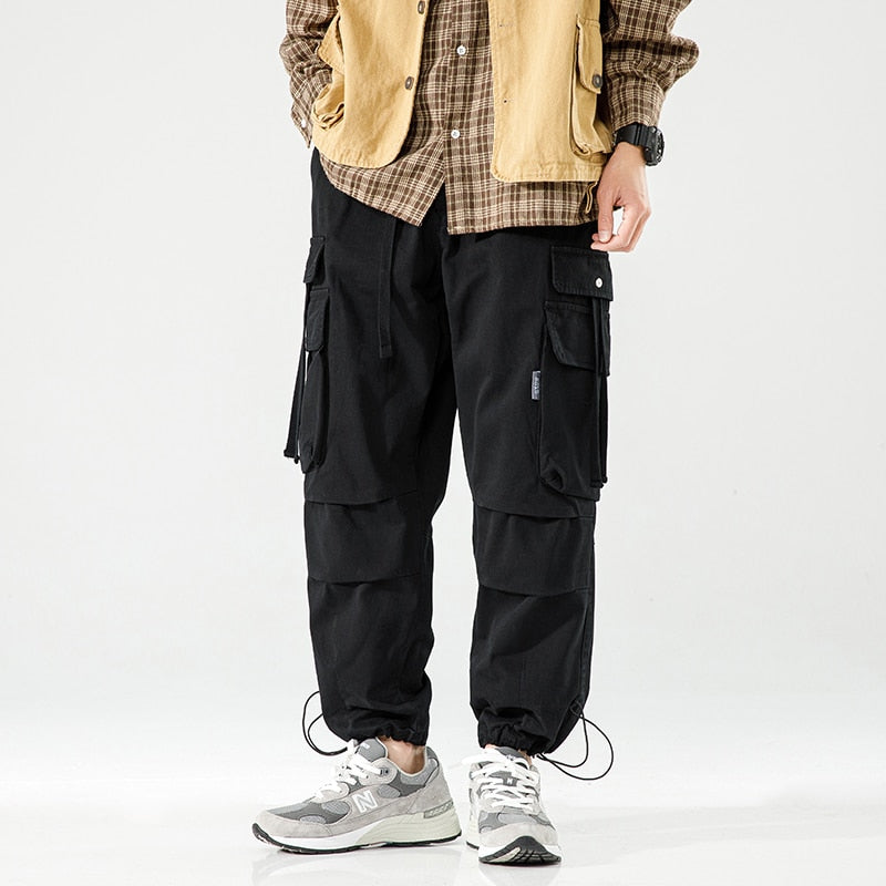 Hunter Ribbon Pants XS, Black - Streetwear Pant - Slick Street