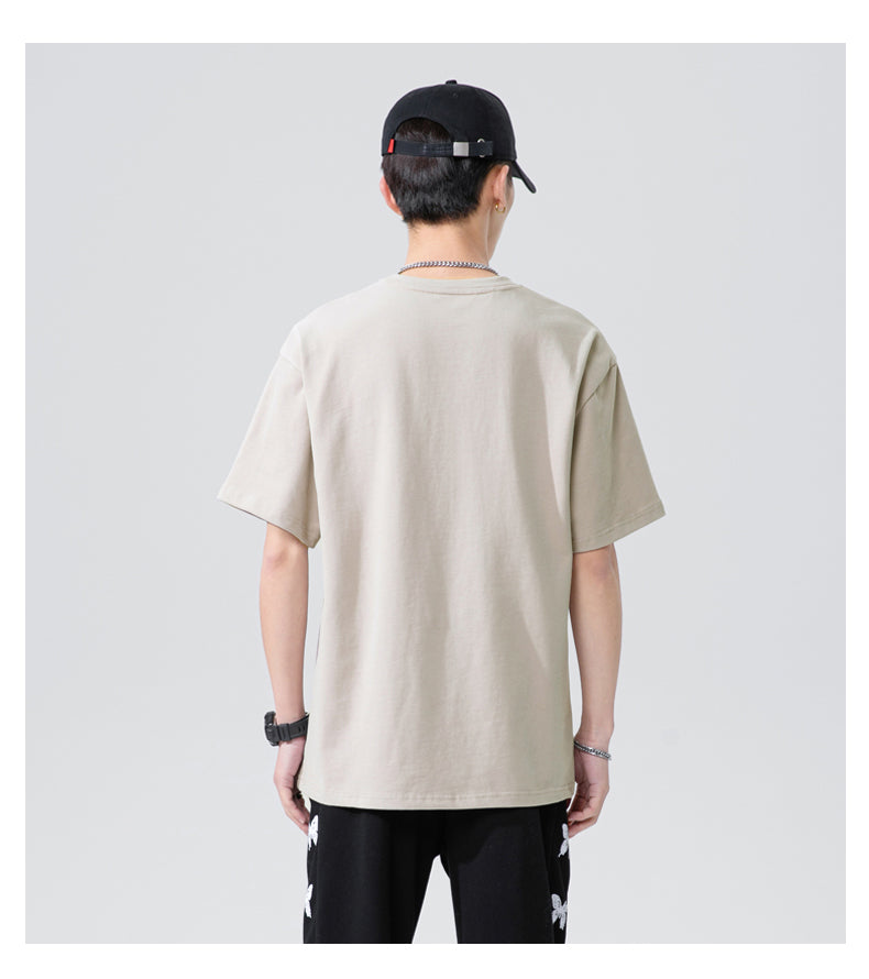 Pure Cotton Cashmere T-Shirt ,  - Streetwear Tee - Slick Street