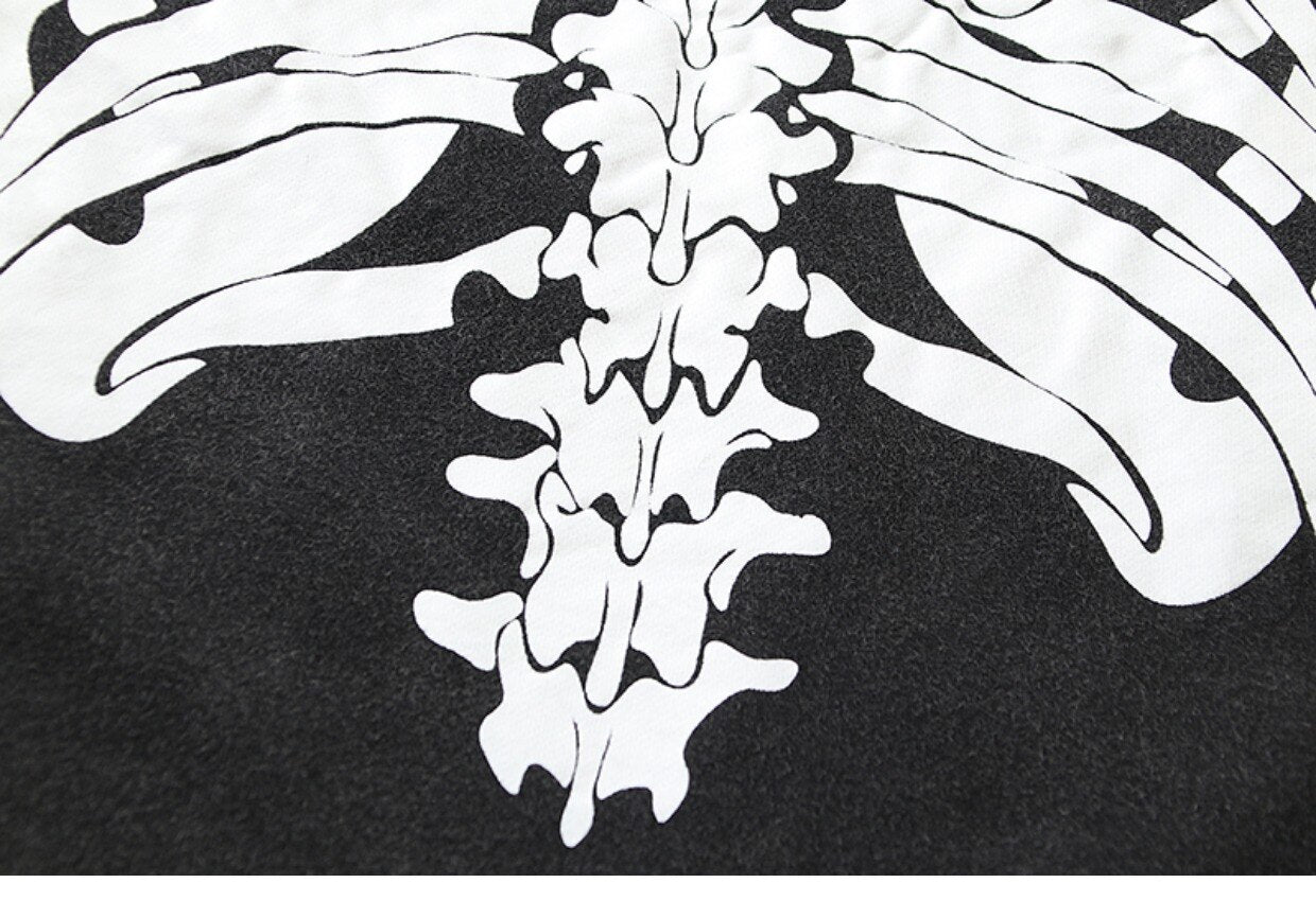 Saint Skeleton Hoodie ,  - Streetwear Hoodie - Slick Street