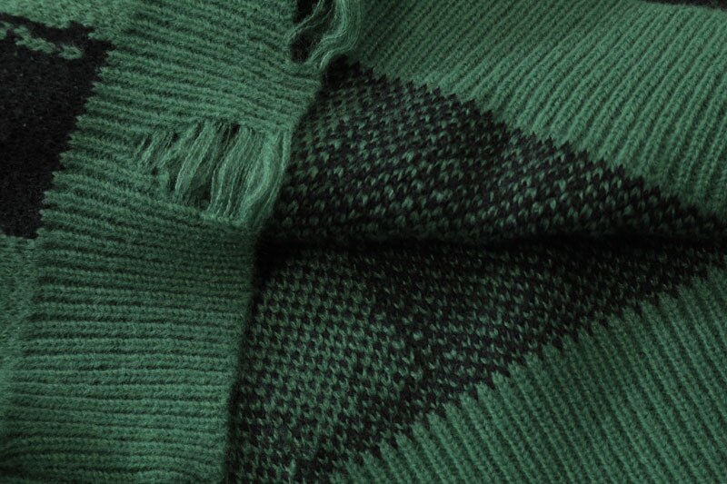 Monochrome Distressed Sweater ,  - Streetwear Sweater - Slick Street