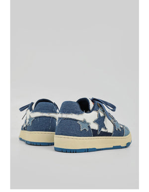 Star Eli1 Skate Sneakers - Blue ,  - Streetwear Shoes - Slick Street