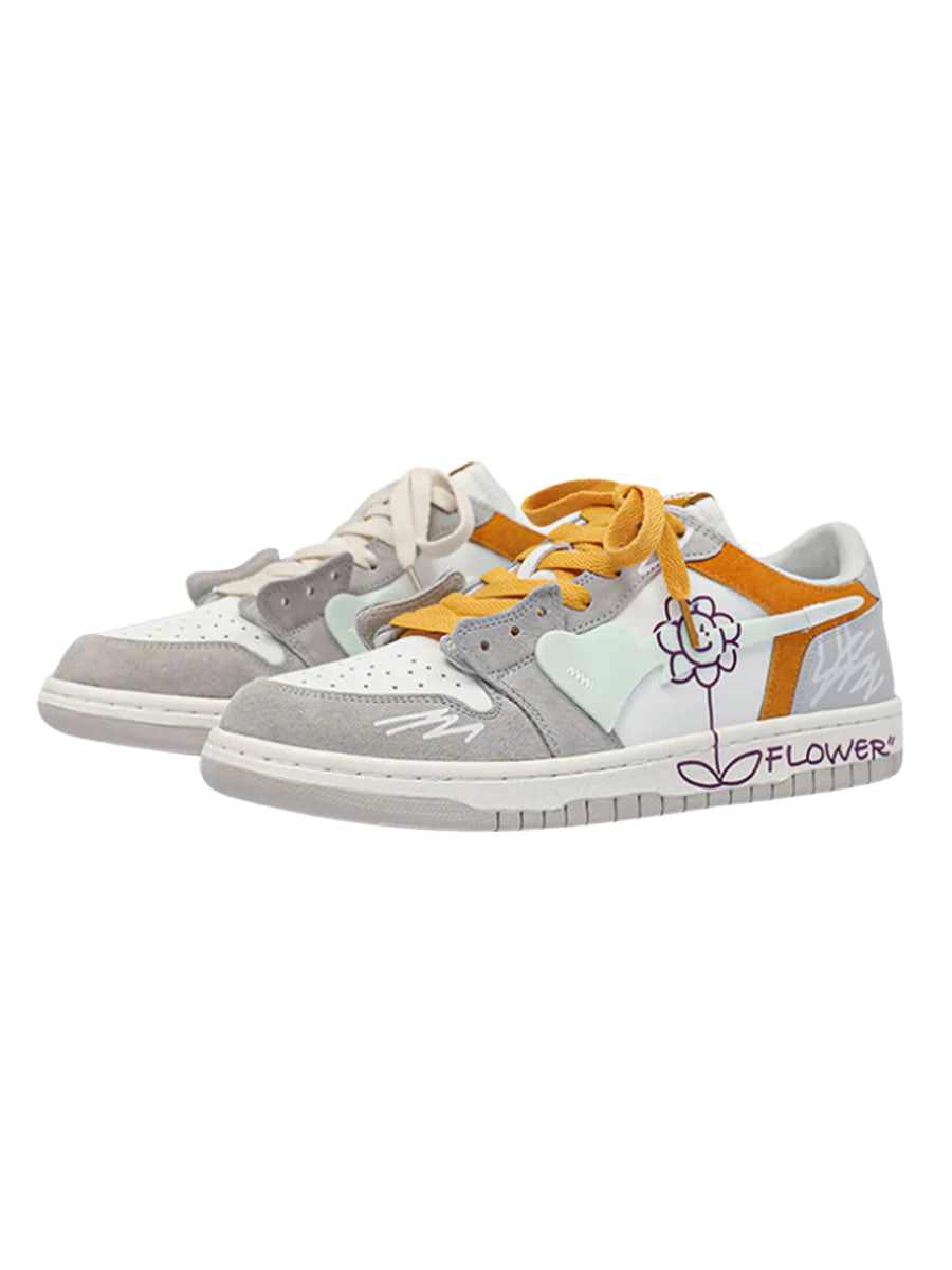SB Flower Skate Sneakers ,  - Streetwear Shoes - Slick Street