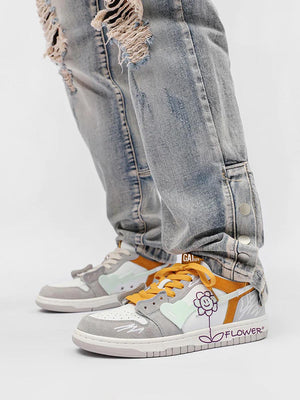 SB Flower Skate Sneakers ,  - Streetwear Shoes - Slick Street