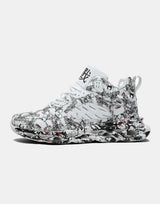 Graffiti Y3 Sneakers white, EU 39 - UK 6 - US 7 - Streetwear Footwear - Slick Street