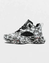 Graffiti Y3 Sneakers black, EU 39 - UK 6 - US 7 - Streetwear Footwear - Slick Street