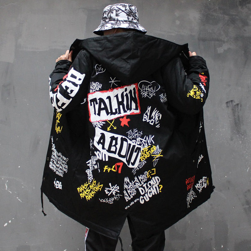 NightLife Parka Coat ,  - Streetwear Coats - Slick Street