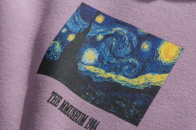 Van Gogh Starry Hoodie ,  - Streetwear Hoodie - Slick Street