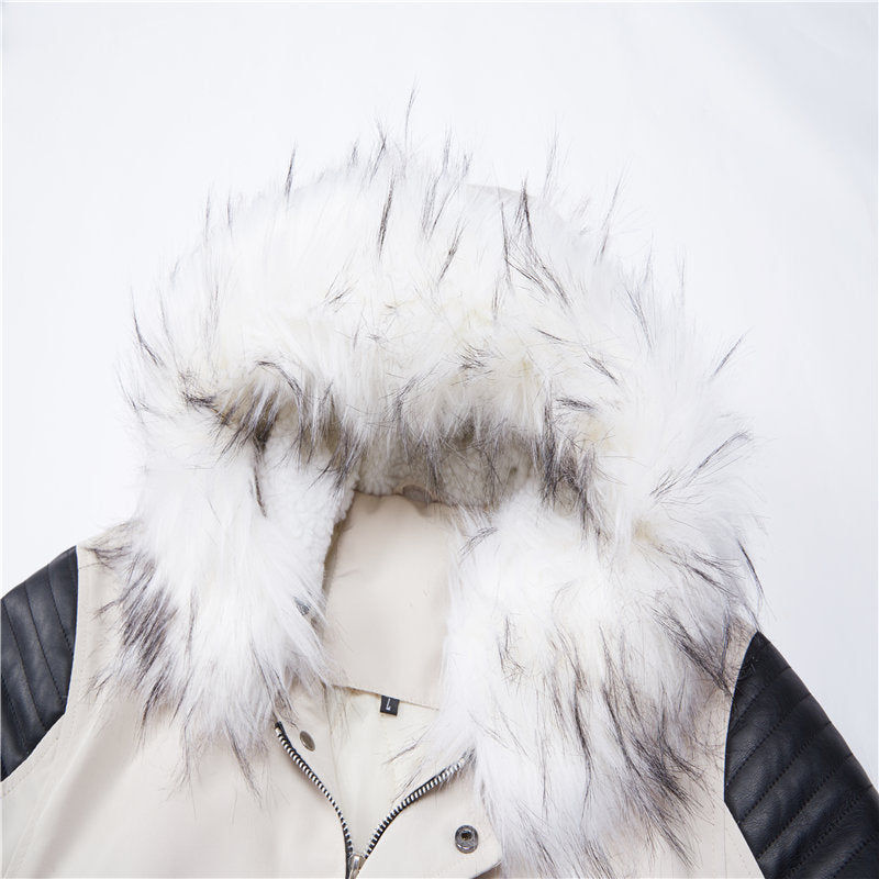 Fur Hood Winter Coat ,  - Streetwear Jackets - Slick Street
