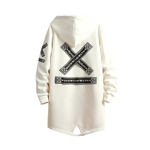 Techwear Long Jacket ,  - Streetwear Jackets - Slick Street