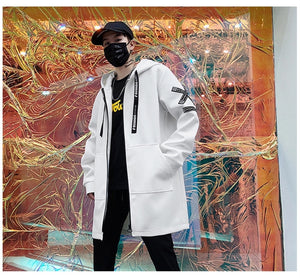 Techwear Long Jacket ,  - Streetwear Jackets - Slick Street