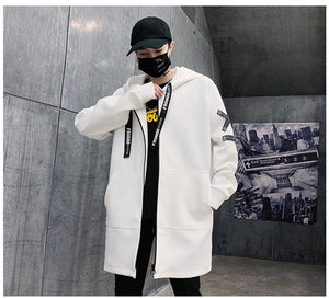 Techwear Long Jacket ,  - Streetwear Jackets - Slick Street