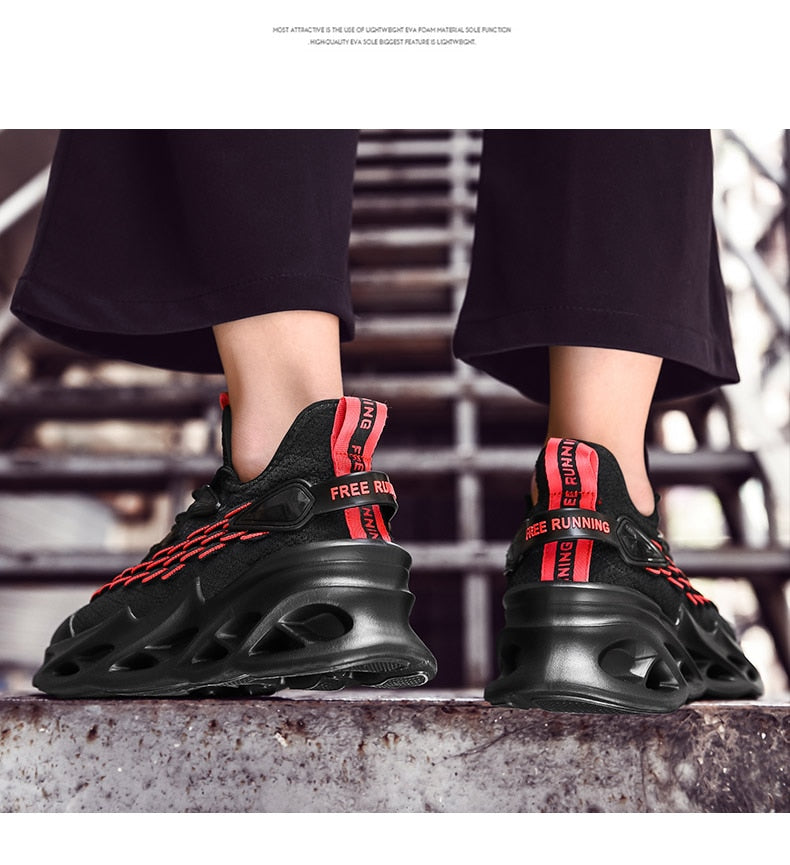 SCAR X9Scalez V2 Sneakers - Black ,  - Streetwear Footwear - Slick Street