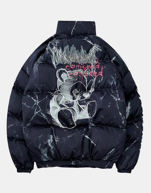 Confused Jacket Black, XS - Streetwear Jackets - Slick Street