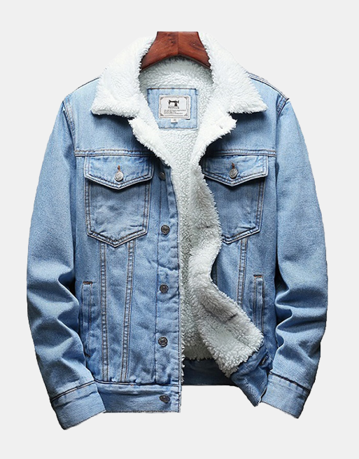 Casual Denim Jacket Light Blue, XXXS - Streetwear Jackets - Slick Street