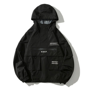 ‘X.G.X.F’ Jacket Black, S - Streetwear Jackets - Slick Street