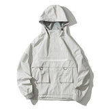 ‘X.G.X.F’ Jacket Gray, S - Streetwear Jackets - Slick Street