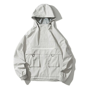 ‘X.G.X.F’ Jacket Gray, S - Streetwear Jackets - Slick Street