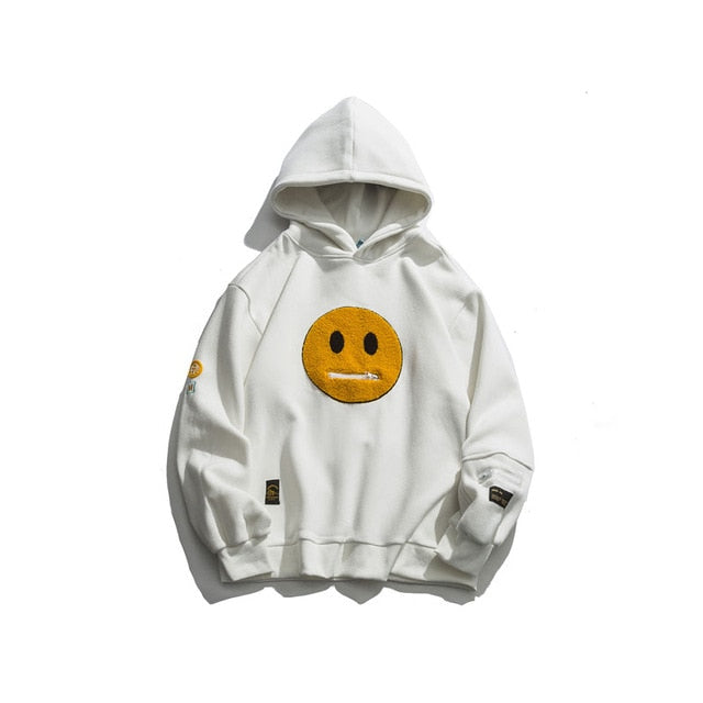 StraightFace Patchwork Hoodie ,  - Streetwear Hoodie - Slick Street
