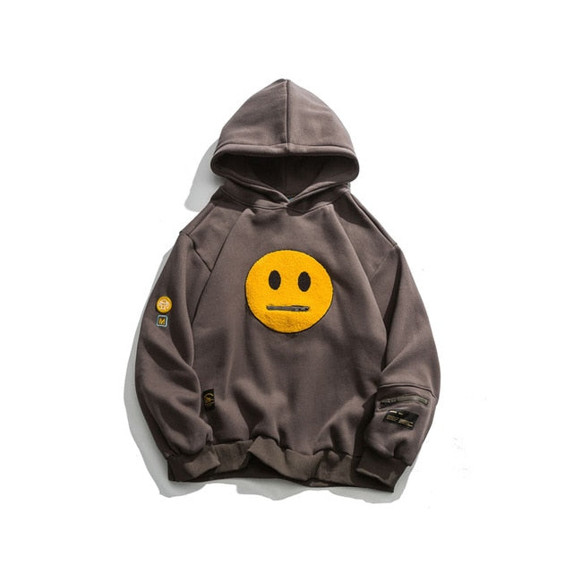 StraightFace Patchwork Hoodie ,  - Streetwear Hoodie - Slick Street