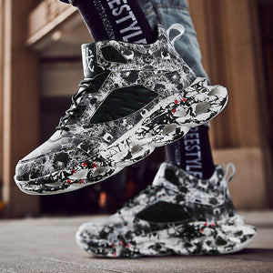 Graffiti Y3 Sneakers ,  - Streetwear Footwear - Slick Street