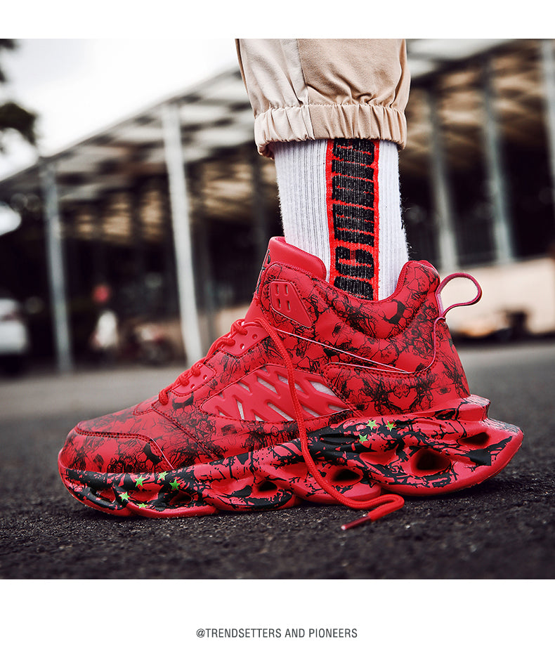 Graffiti Y3 Sneakers ,  - Streetwear Footwear - Slick Street