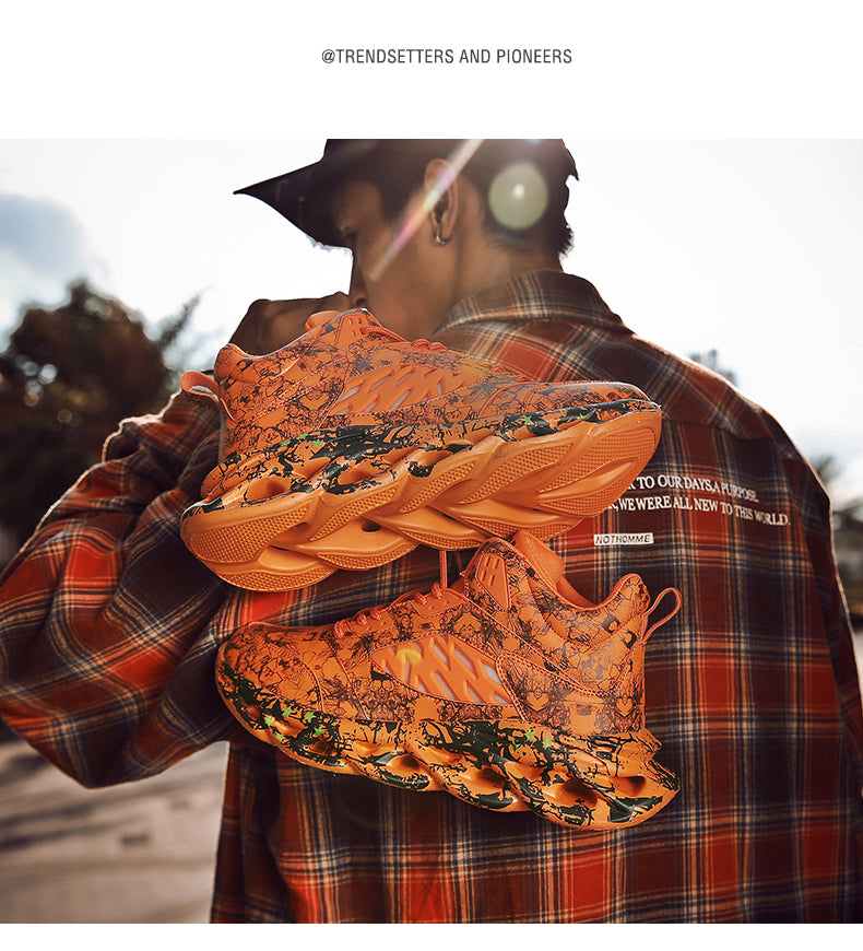 Graffiti Y3 Sneakers ,  - Streetwear Footwear - Slick Street