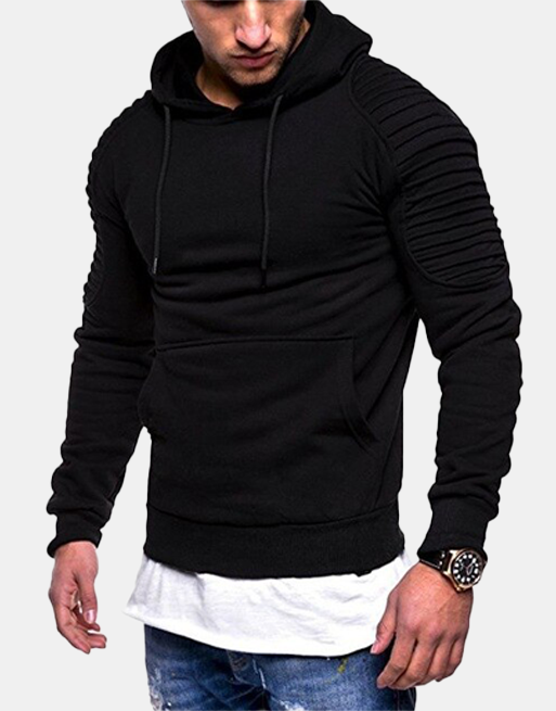 Casual Knight Hoodie Black, XS - Streetwear Hoodie - Slick Street