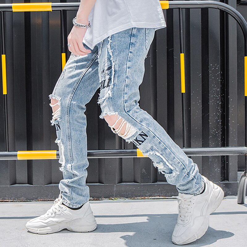 AEKN Distressed Jeans ,  - Streetwear Jeans - Slick Street