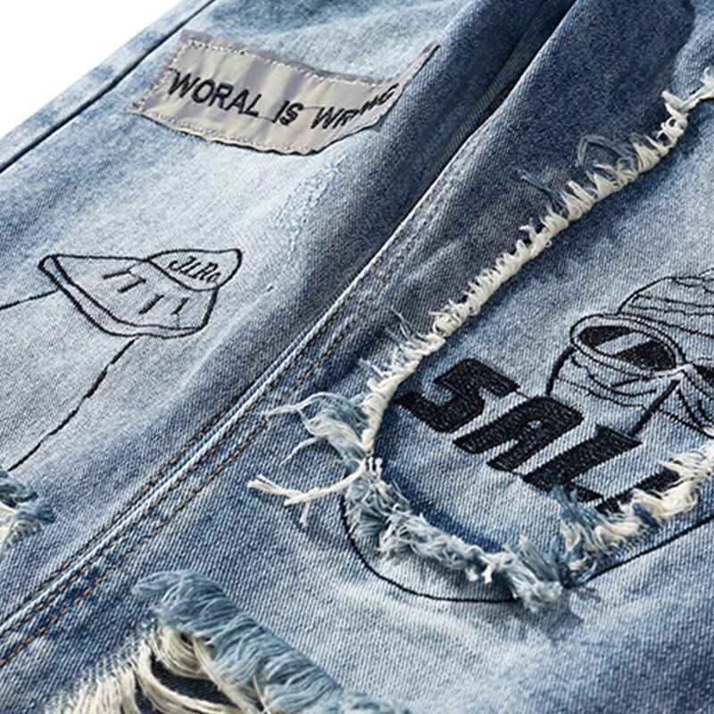 AEKN Distressed Jeans ,  - Streetwear Jeans - Slick Street