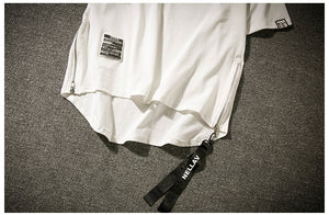 Basic Zip T-Shirt ,  - Streetwear T-Shirts - Slick Street