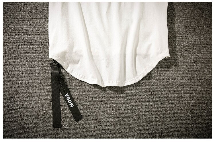 Basic Zip T-Shirt ,  - Streetwear T-Shirts - Slick Street