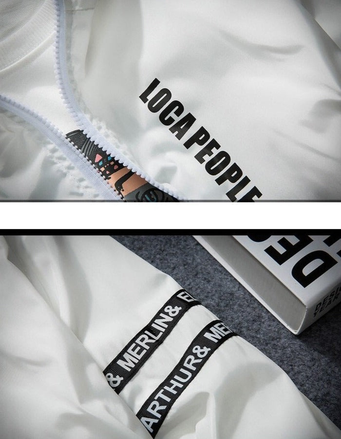 LocaPeople Windbreaker Jacket ,  - Streetwear Jackets - Slick Street
