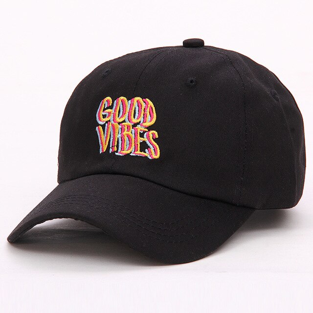 Good Vibes Baseball Cap ,  - Streetwear Hats - Slick Street