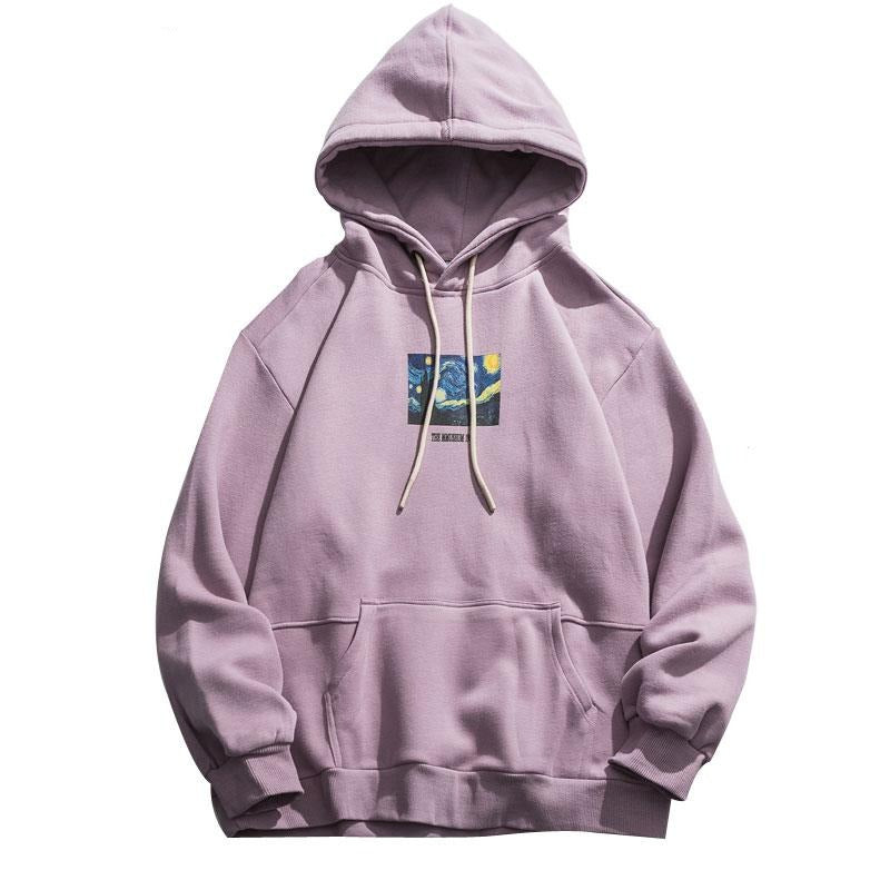 Van Gogh Starry Hoodie ,  - Streetwear Hoodie - Slick Street