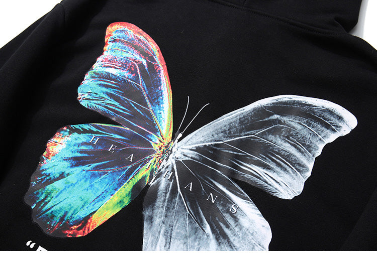 Heathans Butterfly Hoodie ,  - Streetwear Hoodie - Slick Street