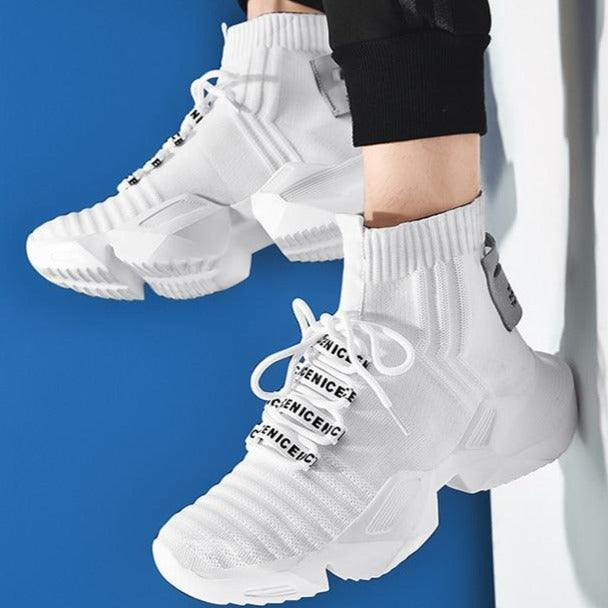 NICE High-Top Sneakers ,  - Streetwear Footwear - Slick Street