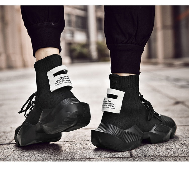 NICE High-Top Sneakers ,  - Streetwear Footwear - Slick Street