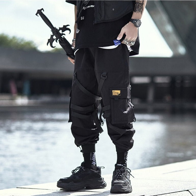 11BBOINGKA Cargo Joggers ,  - Streetwear Cargo Pants - Slick Street