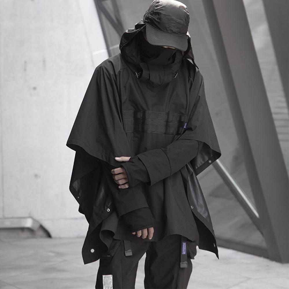 Dark Functional Cloak ,  - Streetwear Jackets - Slick Street