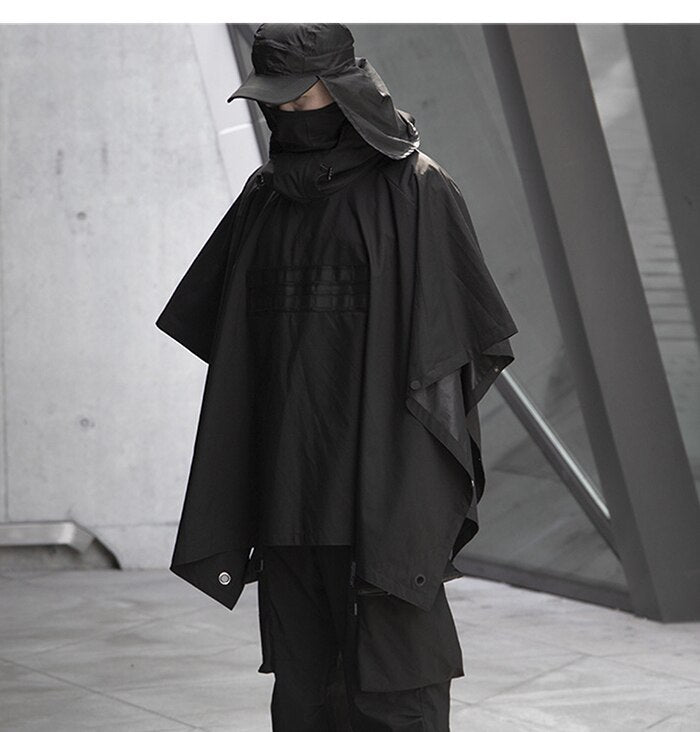 Dark Functional Cloak ,  - Streetwear Jackets - Slick Street